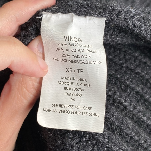 Vince Chunky Cardigan Sweater - Picture 3 of 3